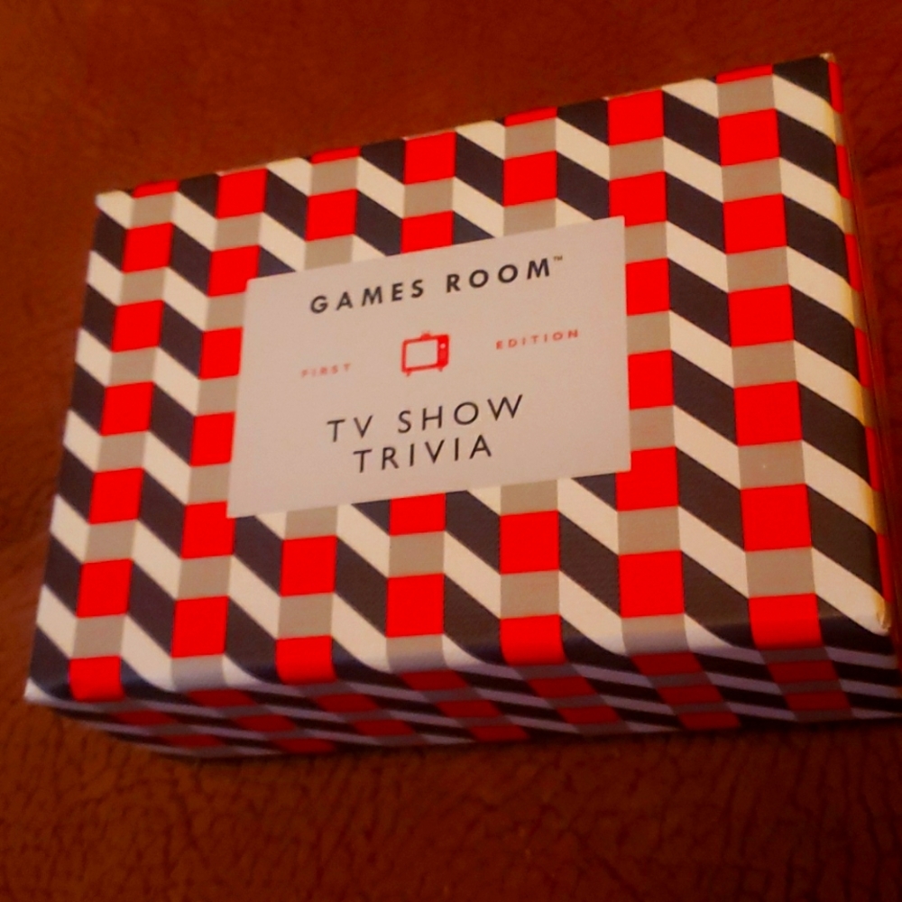 Games room TV show trivia